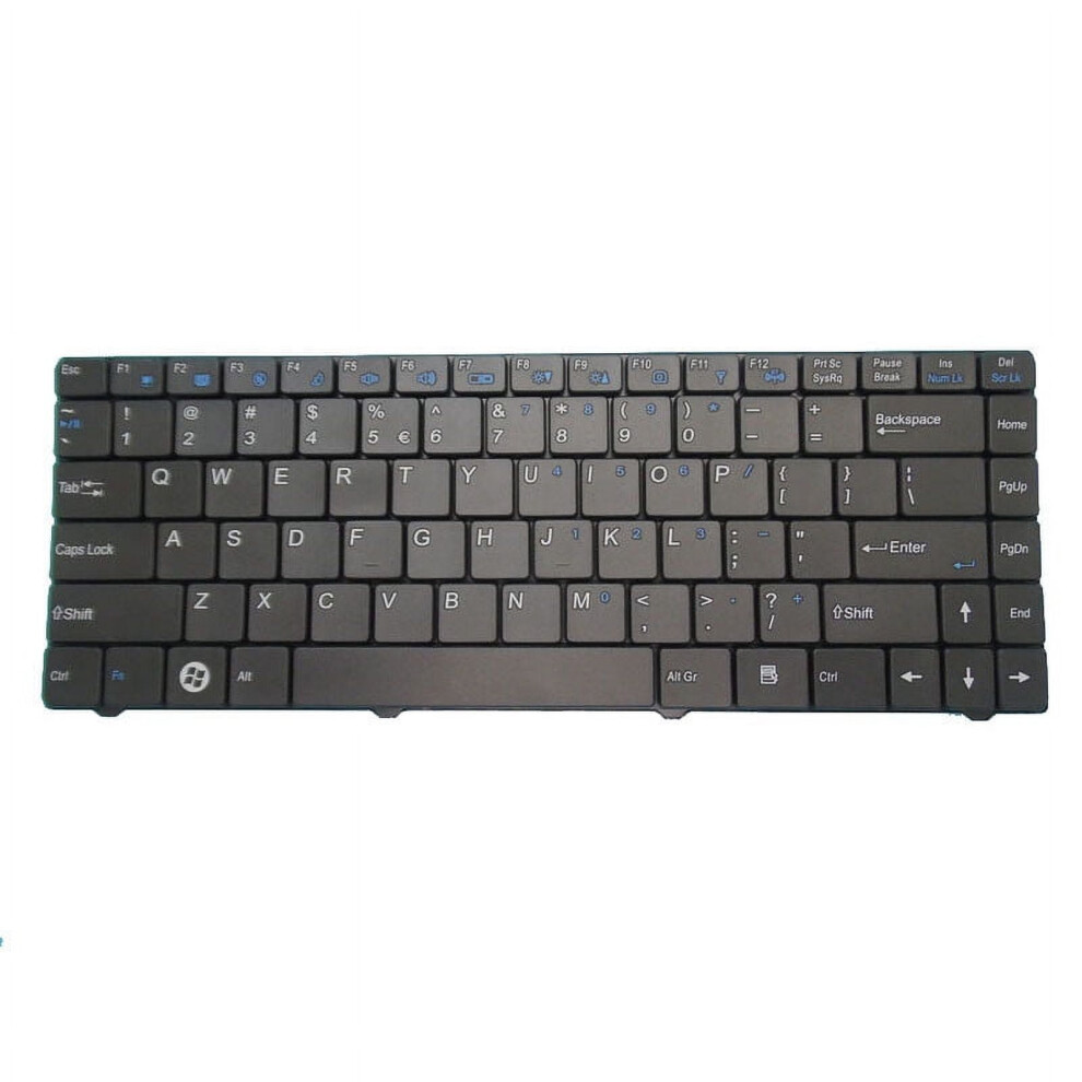 Laptop Keyboard For Clevo W840 W830 Mp-07G33us-430 6-80-W84t0-011-1 United States Us New Small Carriage Return Black 9149926298137