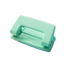 2 Hole Punch for Crafts, Compatible with A4/A5/B5, 10-Sheet Capacity, Low-Force Manual Loose Leaf Punch for Office & Home