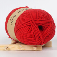 WinysinCotton Wool 5 Strands Of Milk Cotton Diy Wool Hat Scarf Line Children's Line