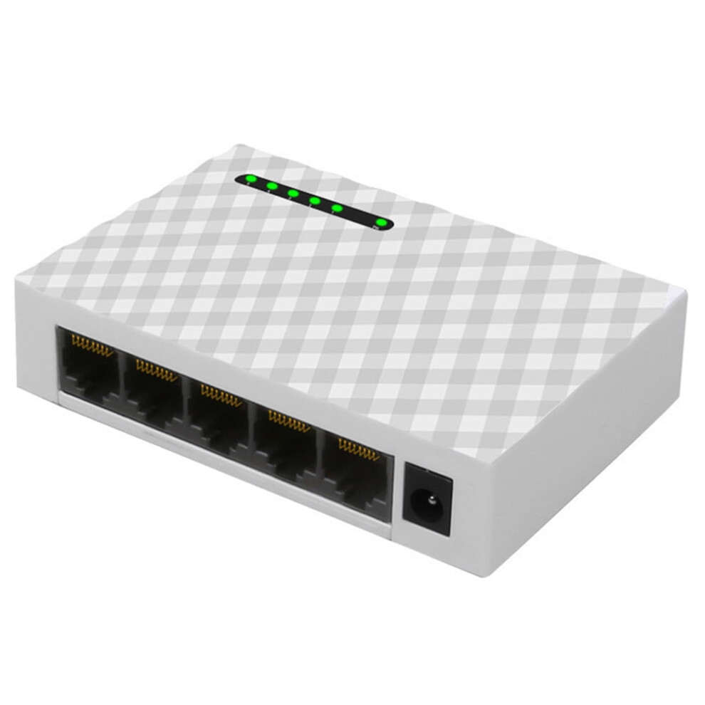 Jixopn 5 Port 1000Mbps Gigabit Desktop Switch Rj45 Lan Fast Network Ethernet Hub Shunt 9058772562838
