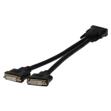 SF Cable DVI Digital Dual Link Y Cable (DVI-D M/ DVI-D F x 2)