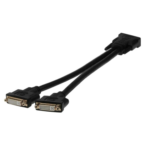 SF Cable DVI Digital Dual Link Y Cable (DVI-D M/ DVI-D F x 2)