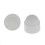 40 Pieces M6 White Dome Bolt Nut Protective Caps Hexagon 4