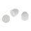 40 Pieces M6 White Dome Bolt Nut Protective Caps Hexagon 3
