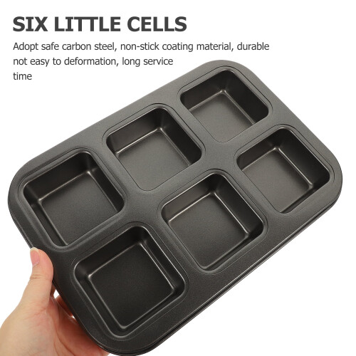 Mini Loaf Baking Pans Kitchen Cake Square Household Bread Muffin Multi-function Mold 1