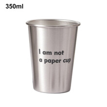 BULESON Portable Stainless Steel Camping Cup 304 Material Choose from Different Sizes