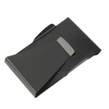 Double-sided metal money clip - Black Black