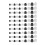 40 Pieces M6 White Dome Bolt Nut Protective Caps Hexagon 2