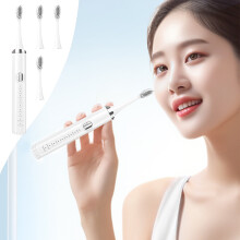 karymi Electric Toothbrush, Low Noise & Portable, 8 Modes, Smart Timer, IPX7 Waterproof, 4 Brush Heads, compatible with standard accessories