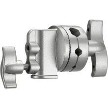 Multi Functional Heavy Duty 2.5-inch Grip Head Swivel Head Holder Mounting Adapter for Light Stand, Extension
