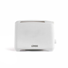 Toaster 2 Schlitze - LIVOO - DOD162W - 750 W - Einstellbarer Thermostat: 7 Stufen - Weiß