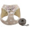Small dog leash, cat harness for pets beige M 1