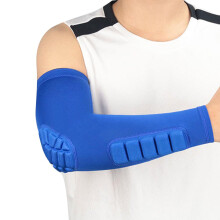 1Pcs Padded Arm Sleeves 1Pcs, Elbow Forearm Crashproof Pads for Football Basketball Volleyball Soccer