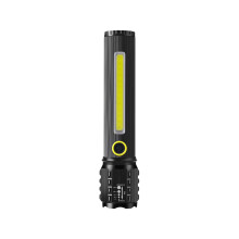 Easter Gifts for Kids & Men - Aluminum Alloy USB Flashlight, Compatible with Outdoor Camping, Hiking, Long-range Zoom LED Light