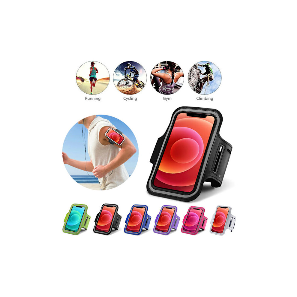 Compatible With Iphone 13 - Sports Armband Purple 9065759431780