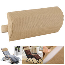 Sun Lounger Pillow Sponge Filling Neck Support Pillow Half Moon' Memory Foam Cushion Pillow for Neck, Lower Back, Knees, Legs, Feet