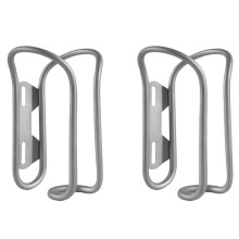 2X Bicycle Kettle Rack Titanium Alloy Hollow Riding Water Bottle Cage Holder with Screws Style B