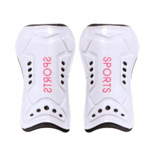 Pretty Comy 1Pair Soccer Shin Guards Pads For Adult Kids Football Shin Pads Leg Sleeves Soccer Shin Pads Adult Knee Supports White Adults