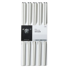 5 Pairs Fiberglass Chopsticks - Heat Resistant, Anti-slip, Food Grade, Dishwasher Safe, Hot Pot Chinese Chopsticks - Kitchen Supplies