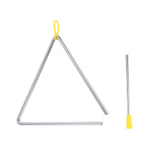 Children's Toys Hitting The Triangle Bell Metal Supper Chime Meditation Kid Outdoor for outside Hanging