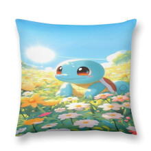 Squirtle Plush Pillow Case Throw Multisize Ultra-comfortable Pillowcase Cushion Anti-fouling Protective Cases