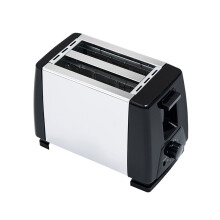 Tahtuvzn Mini Bread Maker Heater, Double Slot, Stainless Steel, Fully Automatic, 2-Piece, Compatible with Kitchen Use, Gifts for Family
