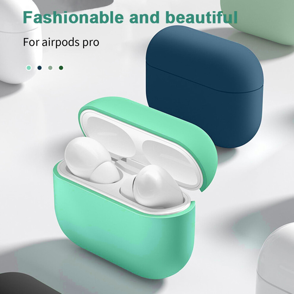 Susuchens Earphone Case For Compatible With Airpods Pro2, Shock-Proof Anti-Fall Soft Silicone Solid Color Wireless Earbud Protector - Yellow 9322103945639