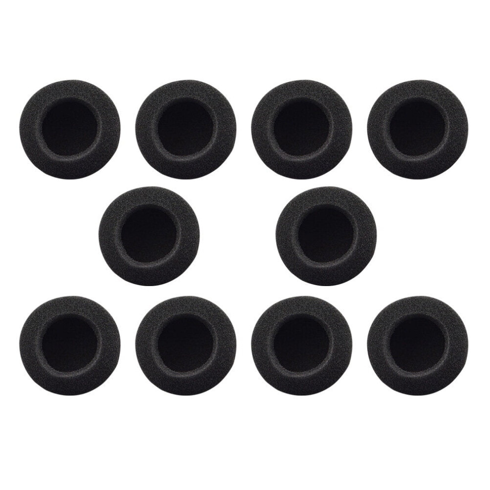 Qianheqian 10Pcs 5.5Cm Headphone Sponge Earmuffs Protective Case Sponge Earmuffs 9322103945578