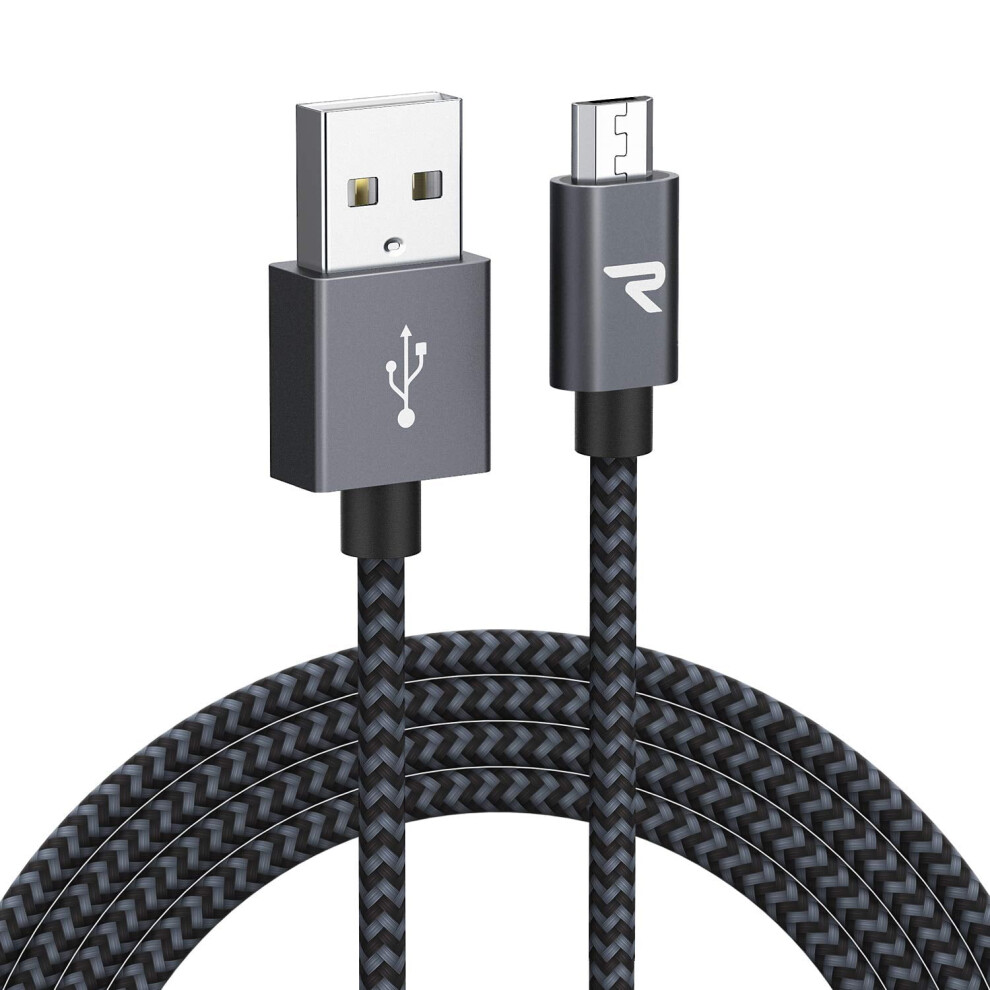 Micro Usb Cable 10Ft, Extra Long Charging Cord, Qc 3.0 Fast Charge & Sync Usb Cable, Braided Android Charger 9338982154390