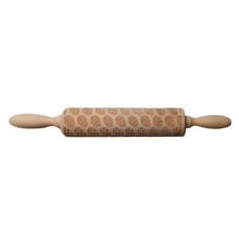 Wooden Rolling Pin Acini Pasta Orichetta Embossing Baking Pins Pearlescent