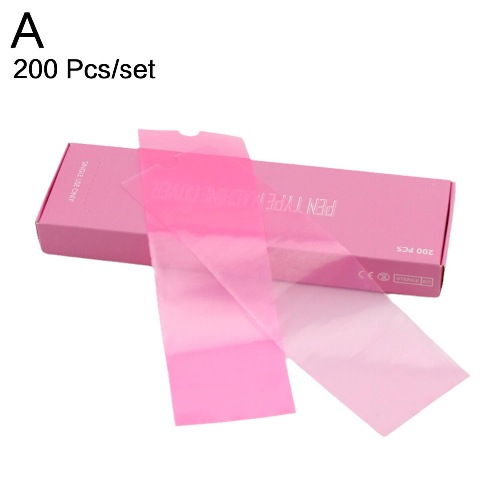 Pink Tattoo Pen Covers - 200Pcs Tattoo Pen Machine Disposable Bags D6l5