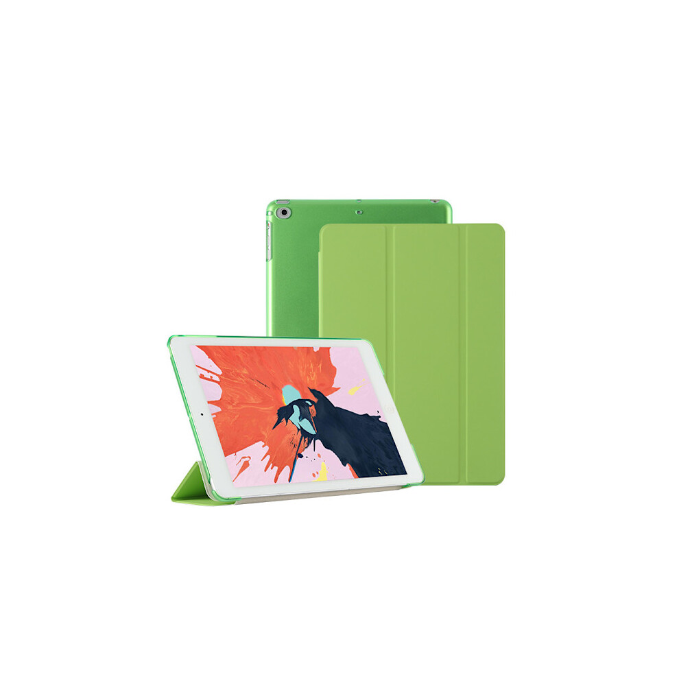 Fits Compatible With Ipad 10.2 Protective Case, Air34 Leather Case, Pro11 Compatible With Apple Tablet, Intelligent Sleep, Hard Shell, Fits Green 9338982158251