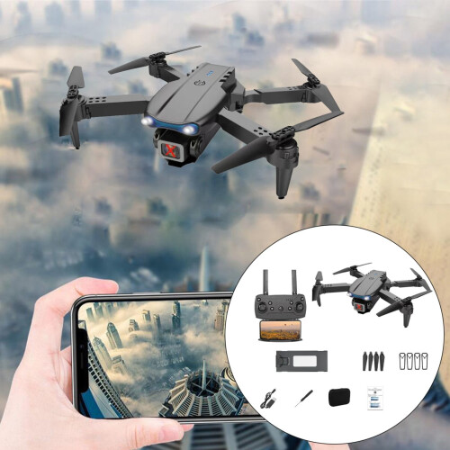 Drone Latest Drone with Camera Drone with Auto Foldable Quadcopter Best Beginner Drones App Quadairdrone