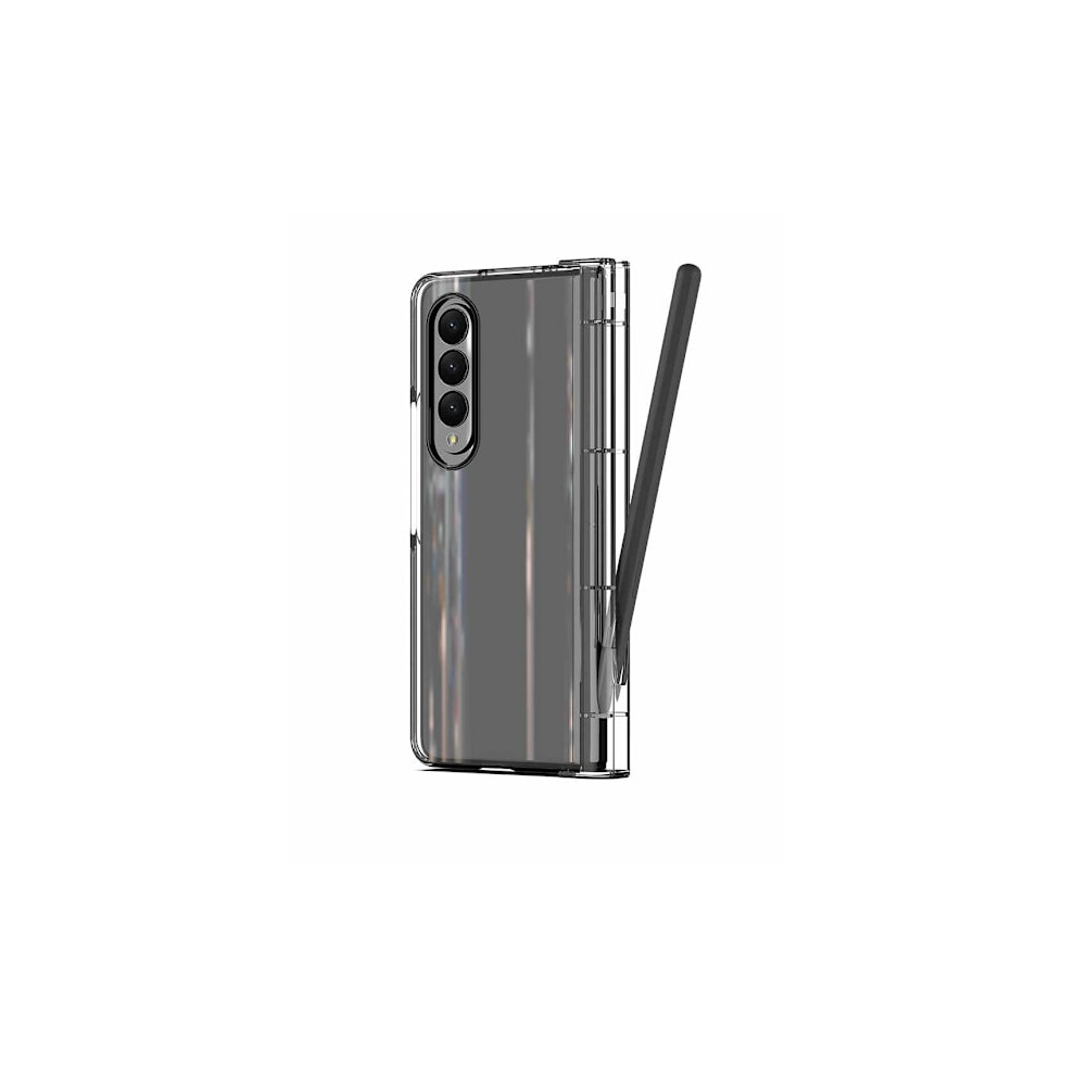 Compatible With Samsung Galaxy Z Fold 3 Cover - Transparent Transparent 9338982158558