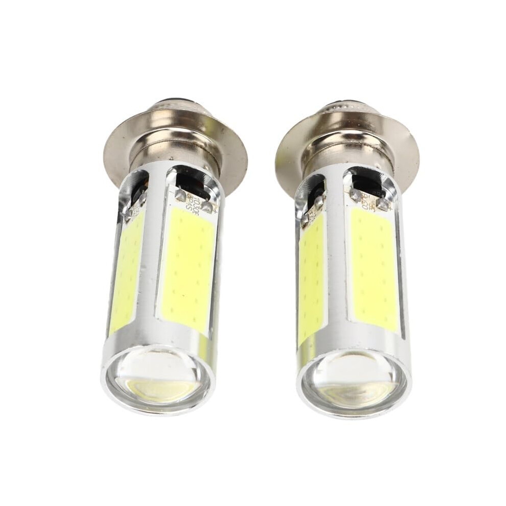 Motorcycle Led Headlight Bulb H6m Px15d P15d251 Cob 6000K Bright Lamp For Atv White 9053599900719