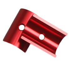 Bicycle Handlebar conversion plate 25.4 to 31.8mm Aluminum alloy stem spacer Red