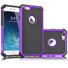 Compatible with iPhone 6S Plus Case, (TM) [Tmajor Series] Shock Absorbing Hybrid Slim Cover, Plastic Outer + Silicone Inner