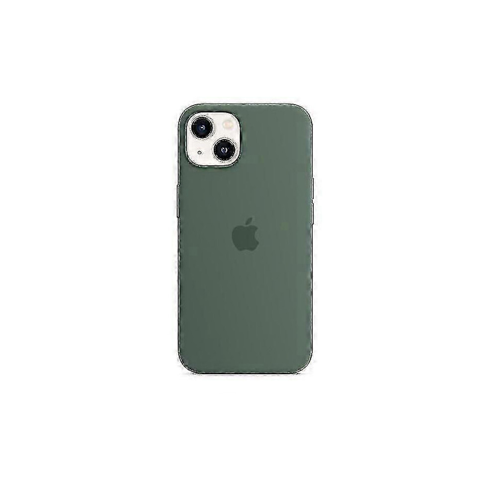 Silicone Case With Magsafe For Compatible With Iphone 13 Mobile Case{Azc} Eucalyptus 9353595215177