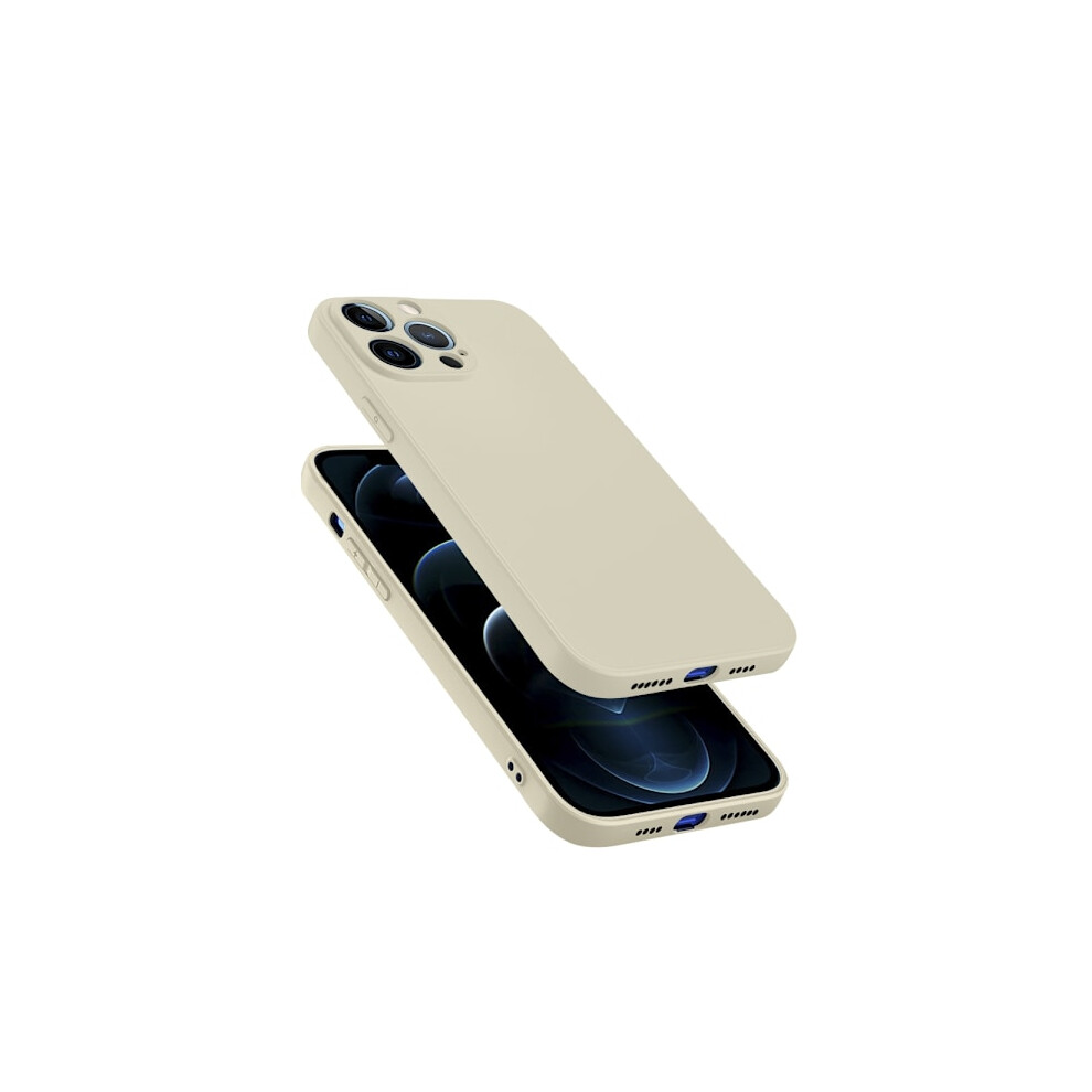Thin Soft Mobile Case For Compatible With Iphone 13 Pro - Beige 9353595215269