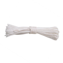 High-strength Thick Braided Rope Nylon Rope Flag Halyard Rope (White)