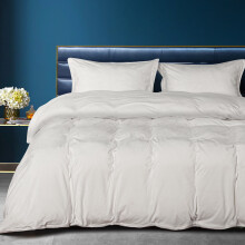 Flxxie Ultra Soft Velvet 3 Pieces Duvet Cover Set with Pillow Shams, Queen, White