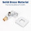 Shower Wall Bracket Solid Brass with Flange Chrome Handheld Holder G1/2 Male Connector 4