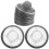 Stainless Steel Filter 100 Pcs Fine Mesh Kitchen Sink Strainer Drain Strainers for 6