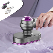 Staron Handheld Garment Ironing Machine Portable (Purple), Compatible with Home & Travel Use - Mini Steam Iron