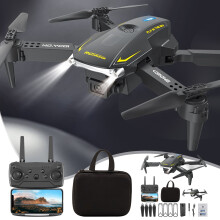 lulshou Drone with 1080P HD Camera, FPV RC Toy with Altitude Hold, Headless Mode, Speed Adjustment, Compatible with Remote Control - Gift for Kids