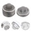 Stainless Steel Filter 100 Pcs Fine Mesh Kitchen Sink Strainer Drain Strainers for 5