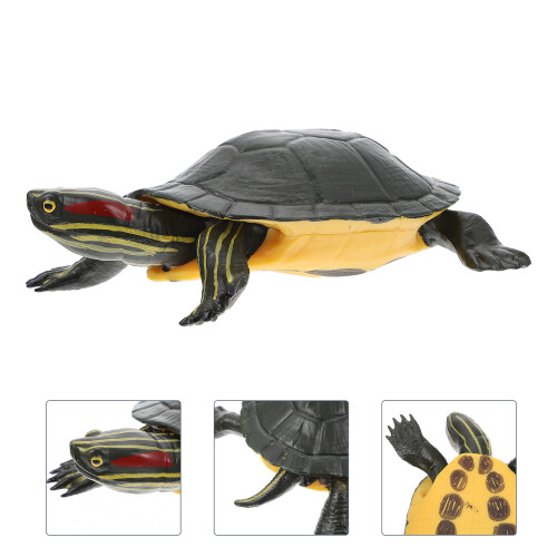Realistic Solid Simulation Turtle Model Toy Ornament for Home Desktop Using 1