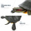 Realistic Solid Simulation Turtle Model Toy Ornament for Home Desktop Using 4