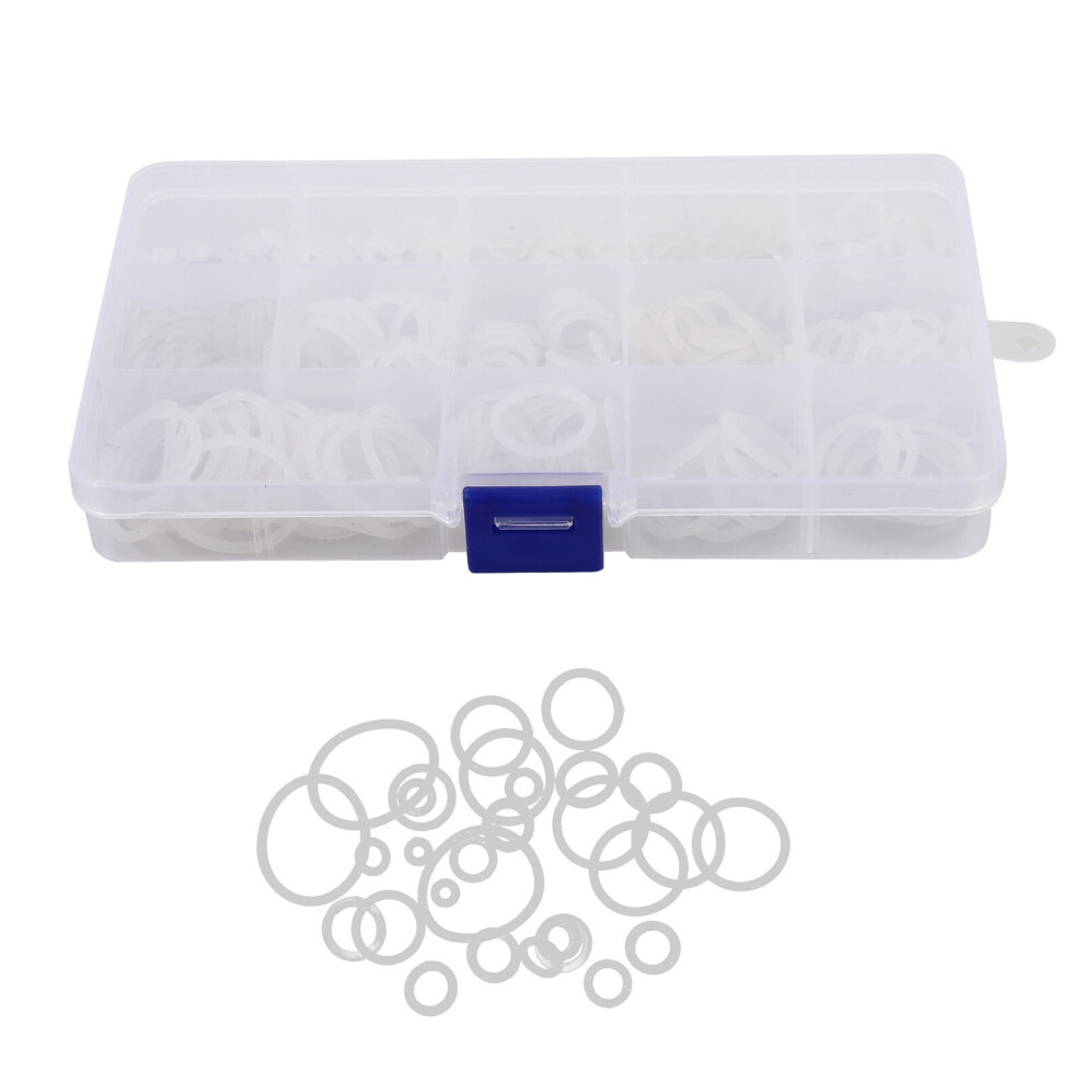 260Pcs- Ring Assortment- M25 Rings Nylon Sealing Washer Rings Supplies 9402001797414