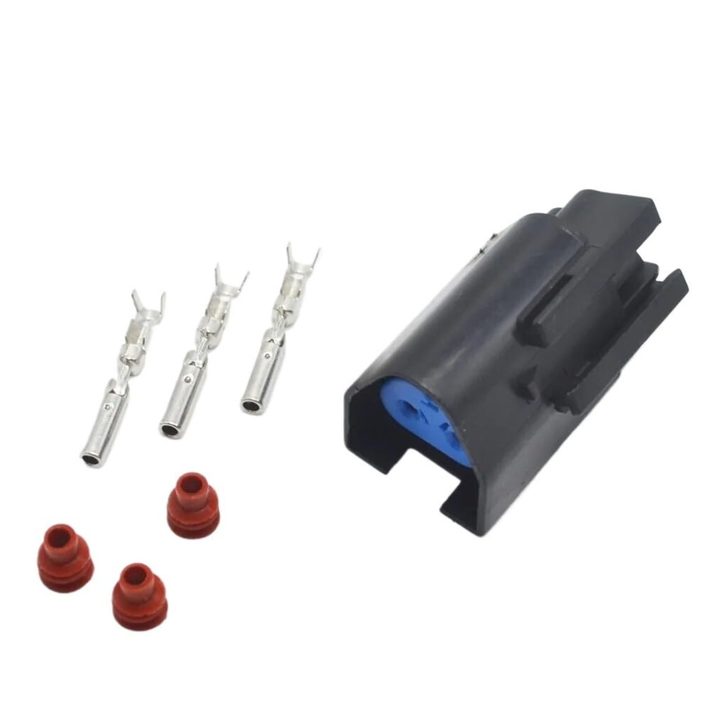10 Sets Pa66 3 Pin Waterproof Automotive Wiring Harness Connector Kit For Car And Lighting 9053599901143